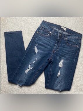 Altar’d State Jeans Distressed Ripped In Style Size 24 In style